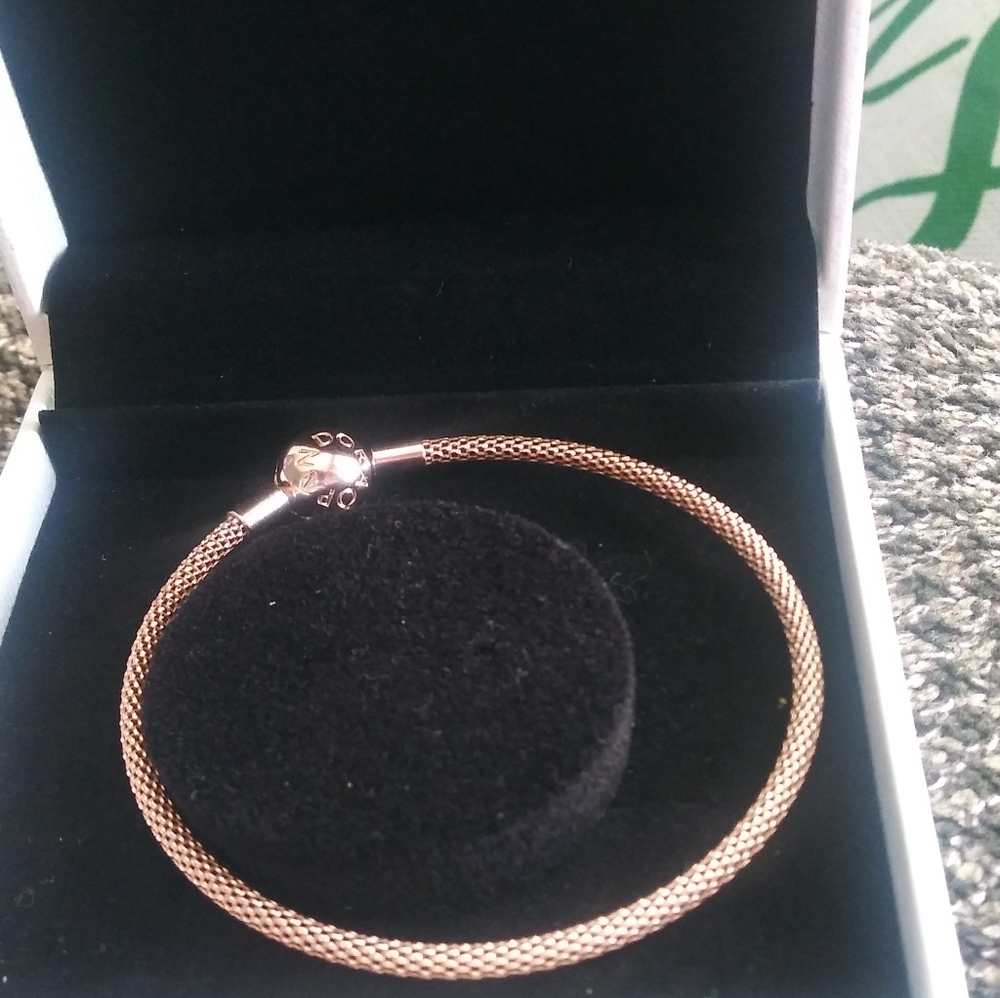 Authentic Pandora mesh bracelet